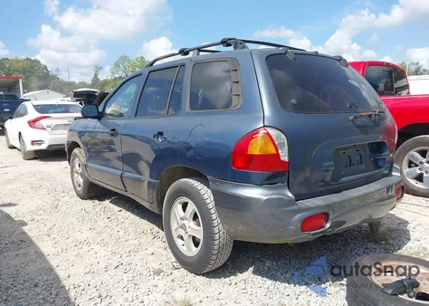 2004 Hyundai Santa Fe from USA, damaged, VIN KM8SB12B44U833530